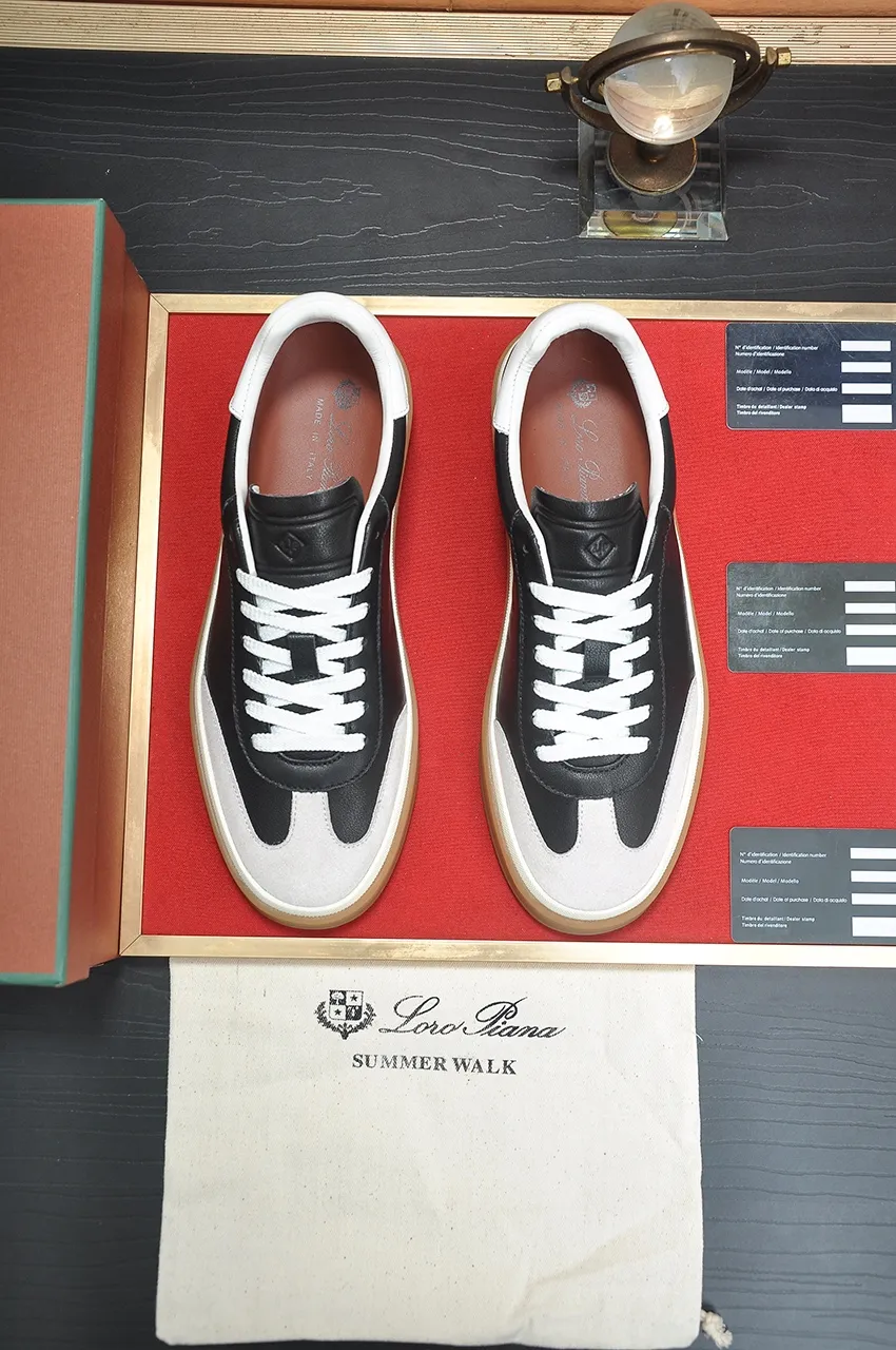 Men's men's shoes 💰540💶【𝐥𝐨𝐫𝐨 𝐏𝐢𝐚𝐧𝐚】lp classic loafers, an Italian treasure brand, the only brand that can match Hermès! Only after wearing it do we realize that we cannot let down our feet. The upper is imported cashmere, the lining of water-dyed cowhide ➕ the cowhide feet, the official original glass rubber outsole, and the pendant. Exclusive original packaging (tag ➕ brand paper ➕ outer box ➕ hand bag) code number: 38-45